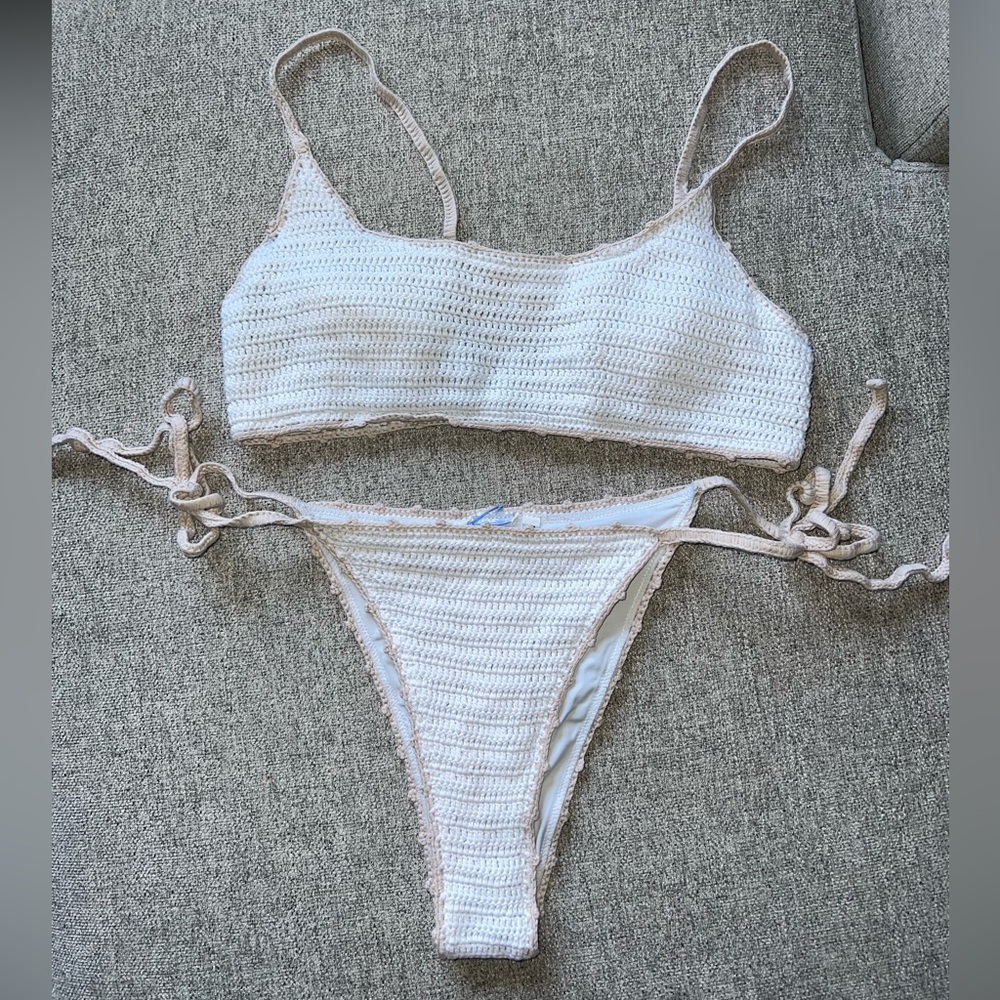 Sabo Skirt Swimwear crochet bikini set